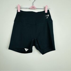 Gymshark NWOT Black Training Tight Bike Shorts Size Medium